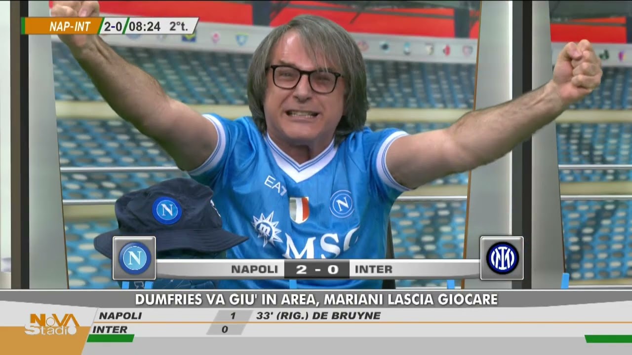 Napoli batte Inter 3-1 in Serie A ⚽