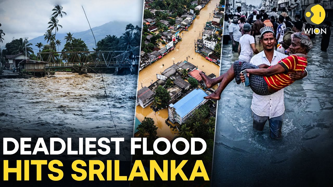 Sri Lanka Floods LIVE: DEADLY Flash Floods Spread Mass Destruction, Leave Over 600 Dead |WION