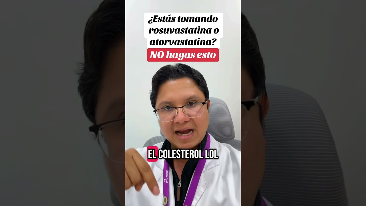 ATORVASTATINA Y ROSUVASTATINA: NO HAGAS ESTO. #cardio #endocrino #muerte