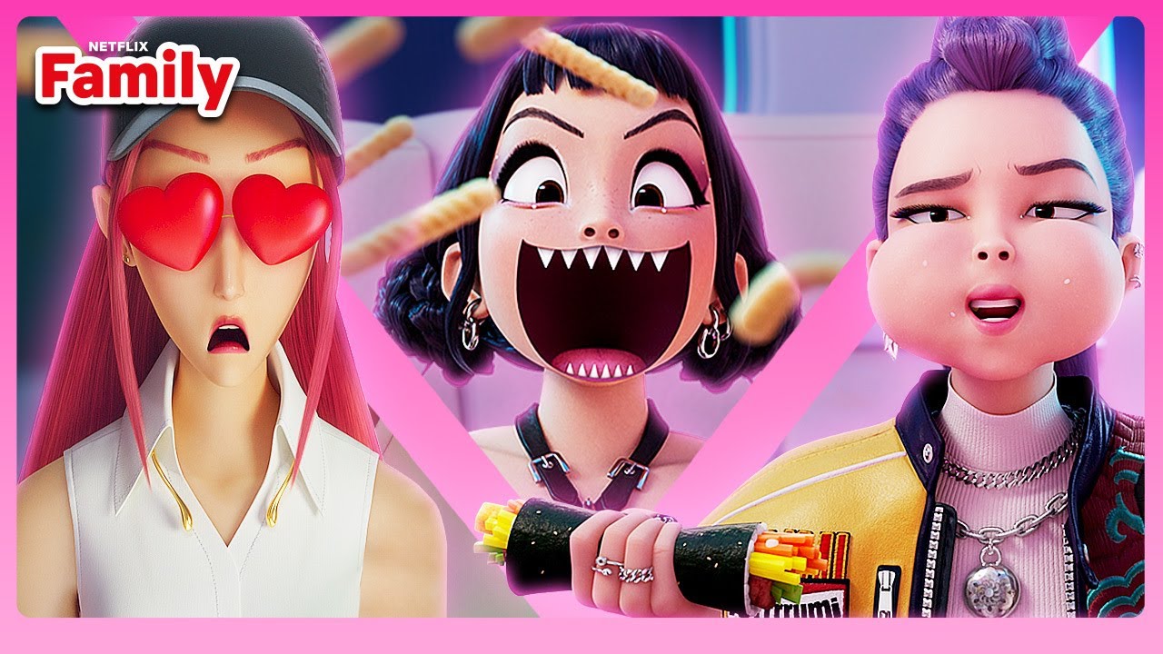 KPop Demon Hunters Try NOT to Laugh Challenge! 😂 | Hilarious Moments with Netflix Family