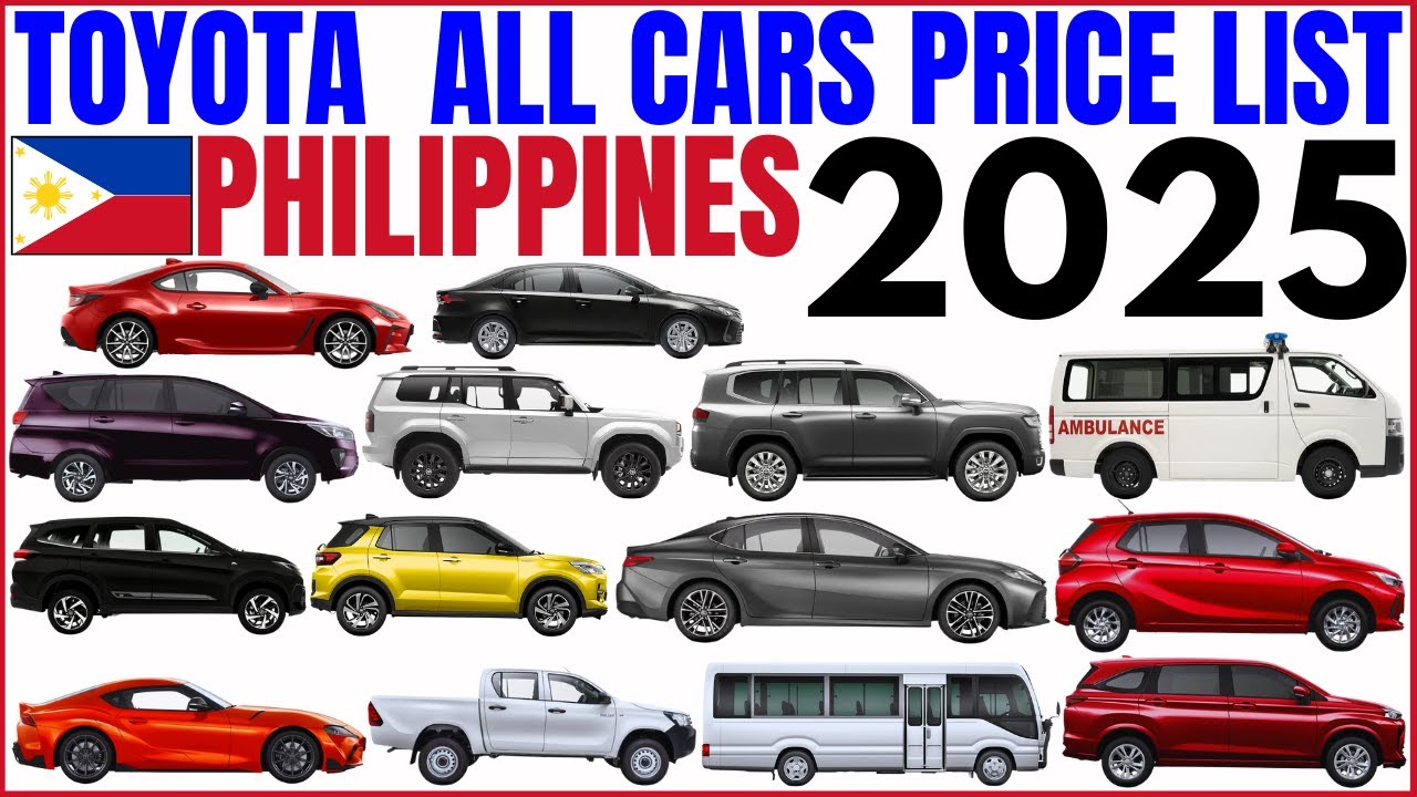 Toyota Price List Philippines 2025 🚗