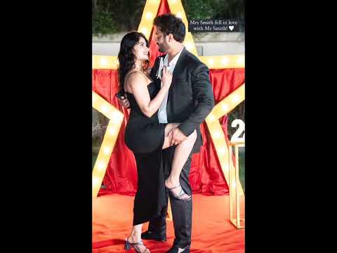 Mamagaru Serial Hero Gangadhar (Akarsh Byramudi) with his Wife Latest Cute Photo