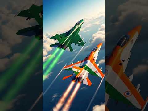 🇮🇳 India VS 🇵🇰 pakistan  Race  between two Fighter Jet #ai  #india #pakistan