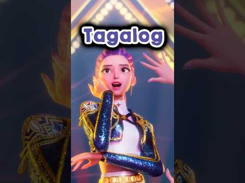 The Filipino Dub is AMAZING! π΅ππ#kpopdemonhunters #netflix #shorts