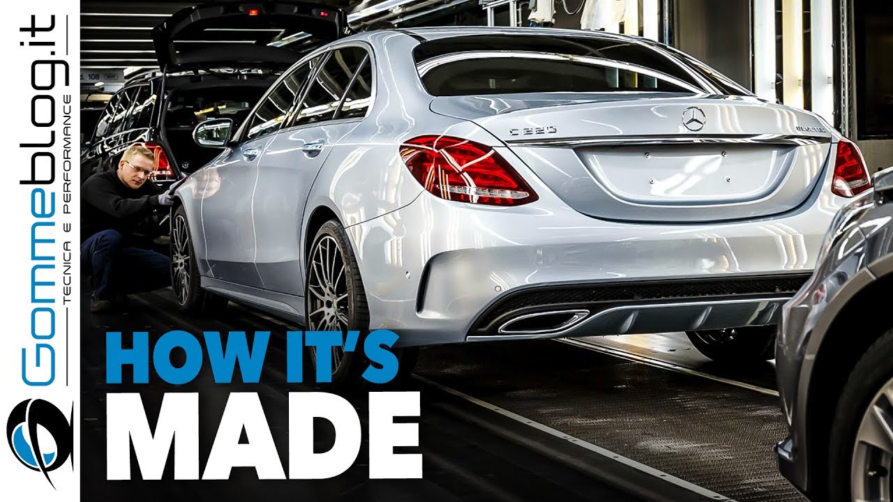 Mercedes C-Class Factory: How It's Made 🏭