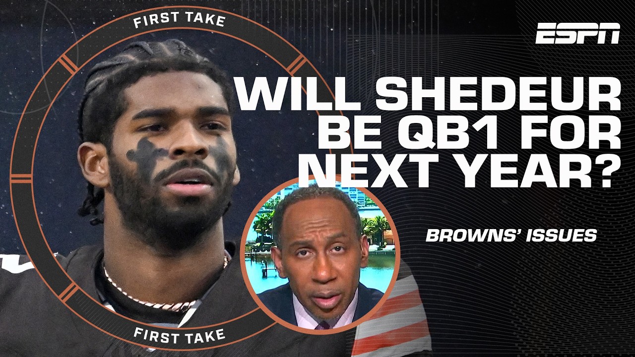 Stephen A. Doubts Shedeur Sanders’ Week 1 Start 🏈