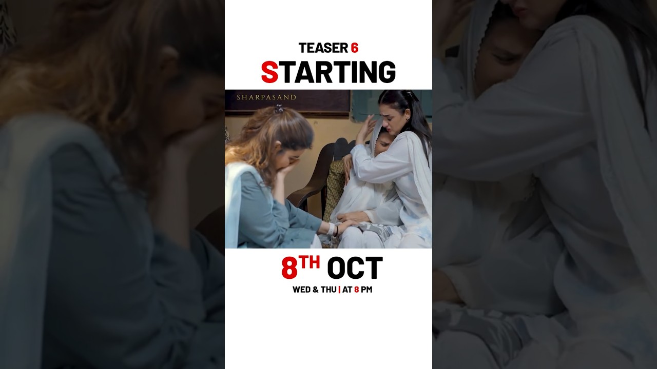 Sharpasand Starts Oct 8 | Wed & Thu 8 PM 🎭