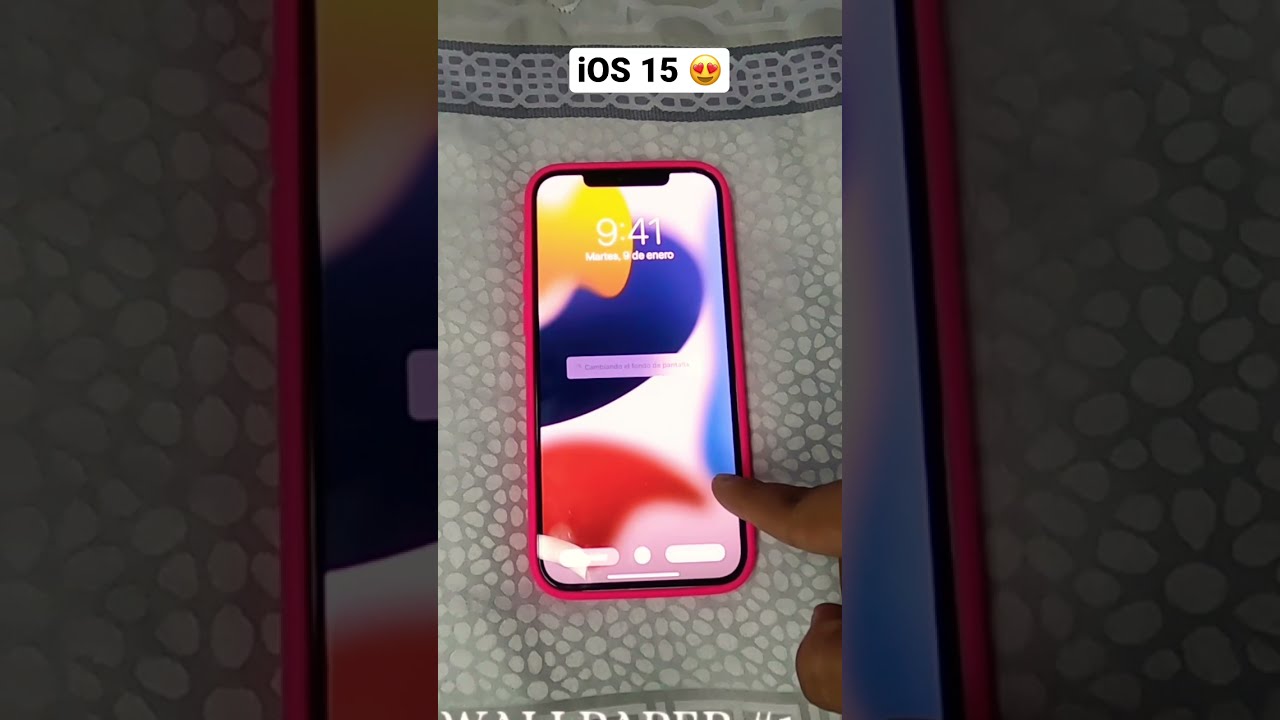 ¿Fondos de pantalla iOS 15? 👍👎