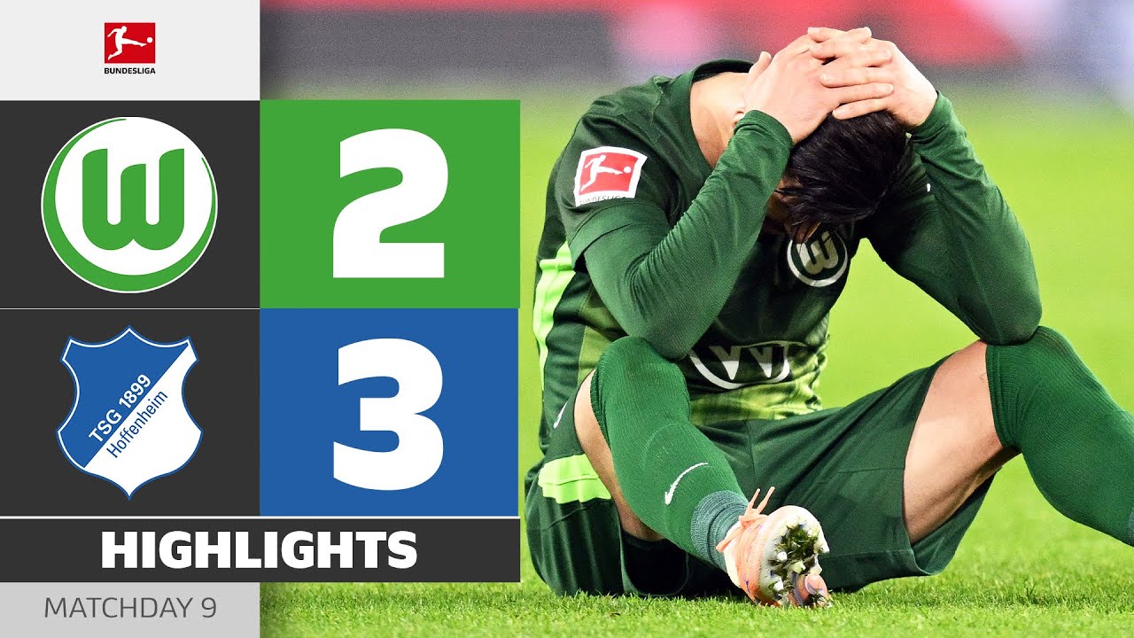 Wolfsburg's Struggles Continue in Matchday 9 Clash Against Hoffenheim ⚽