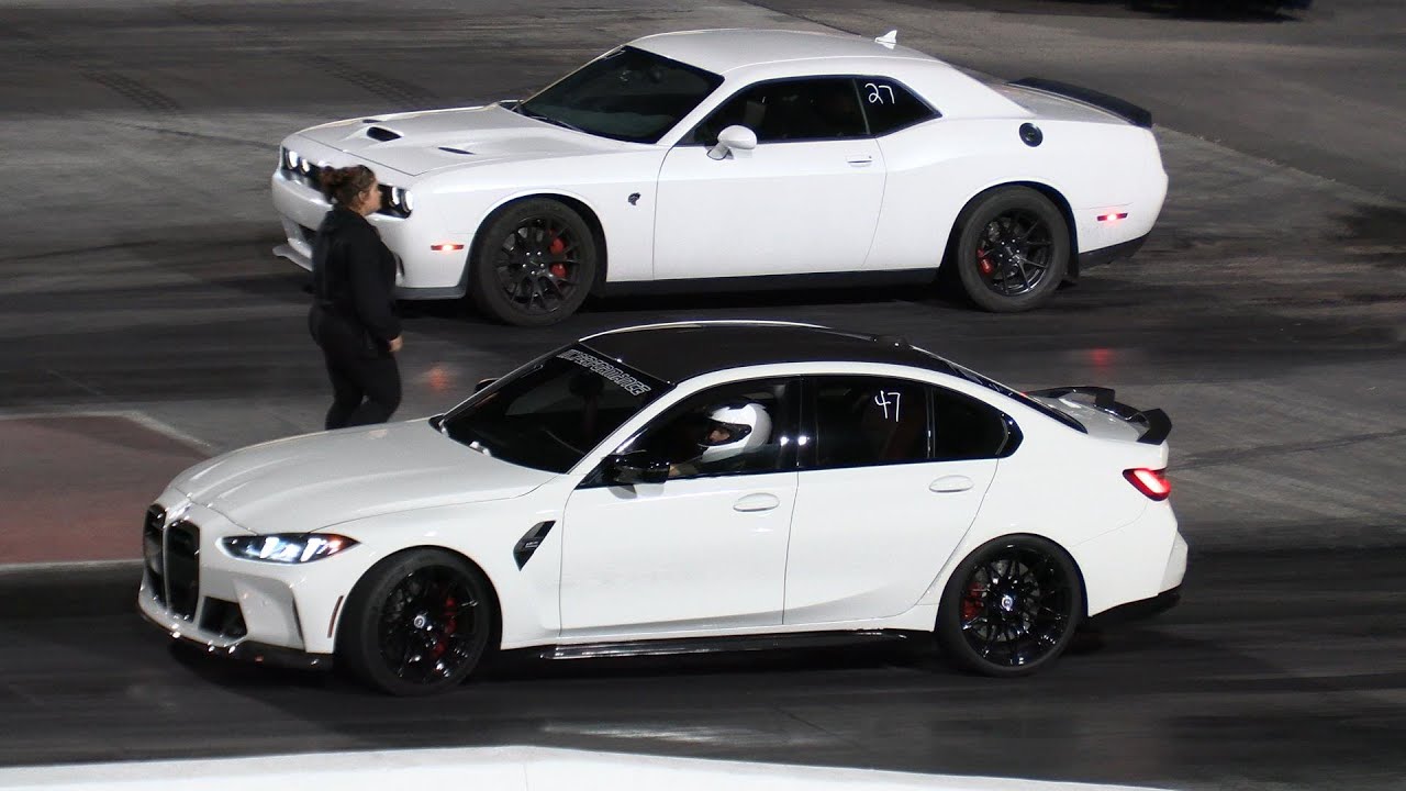 Dodge Challenger Hellcat vs BMW M3: Muscle vs Precision