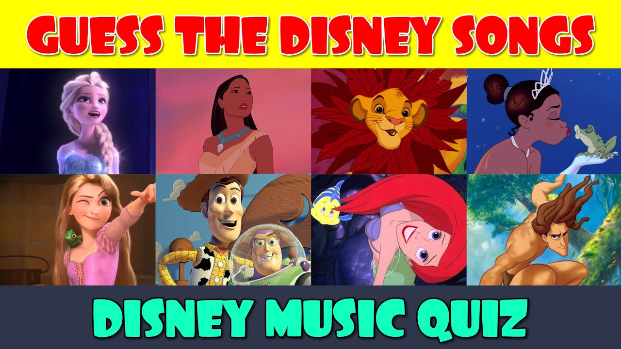 Guess the 40 Disney Songs 🎶