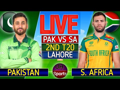 PAK vs SA Live Match Today, Cricket Live Commentary, 2nd T20 Match | Pakistan vs South Africa Live