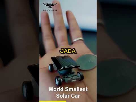 This Is the World's Smallest Solar Car #coolgadgets