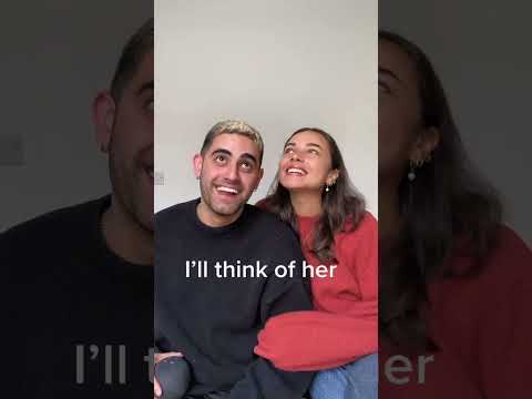 Showing my girlfriend my song about a one night stand 🫣 #shorts