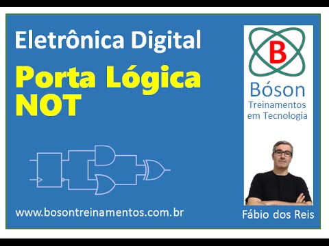 Porta NOT na Eletrônica Digital 🧠