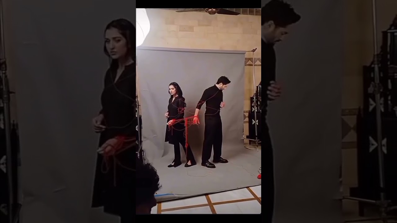 Sher Drama Behind the Scenes with Sara Falak & Danish Tamoor 🎬