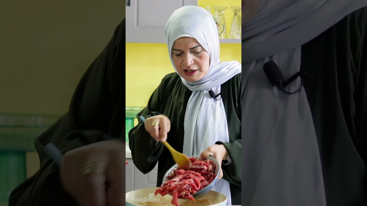 طريقة عمل شاورما اللحمة زى المطاعم بأسرار التتبيلة هتخليها دايبة مع صوص الشاورما مع حورية حداد