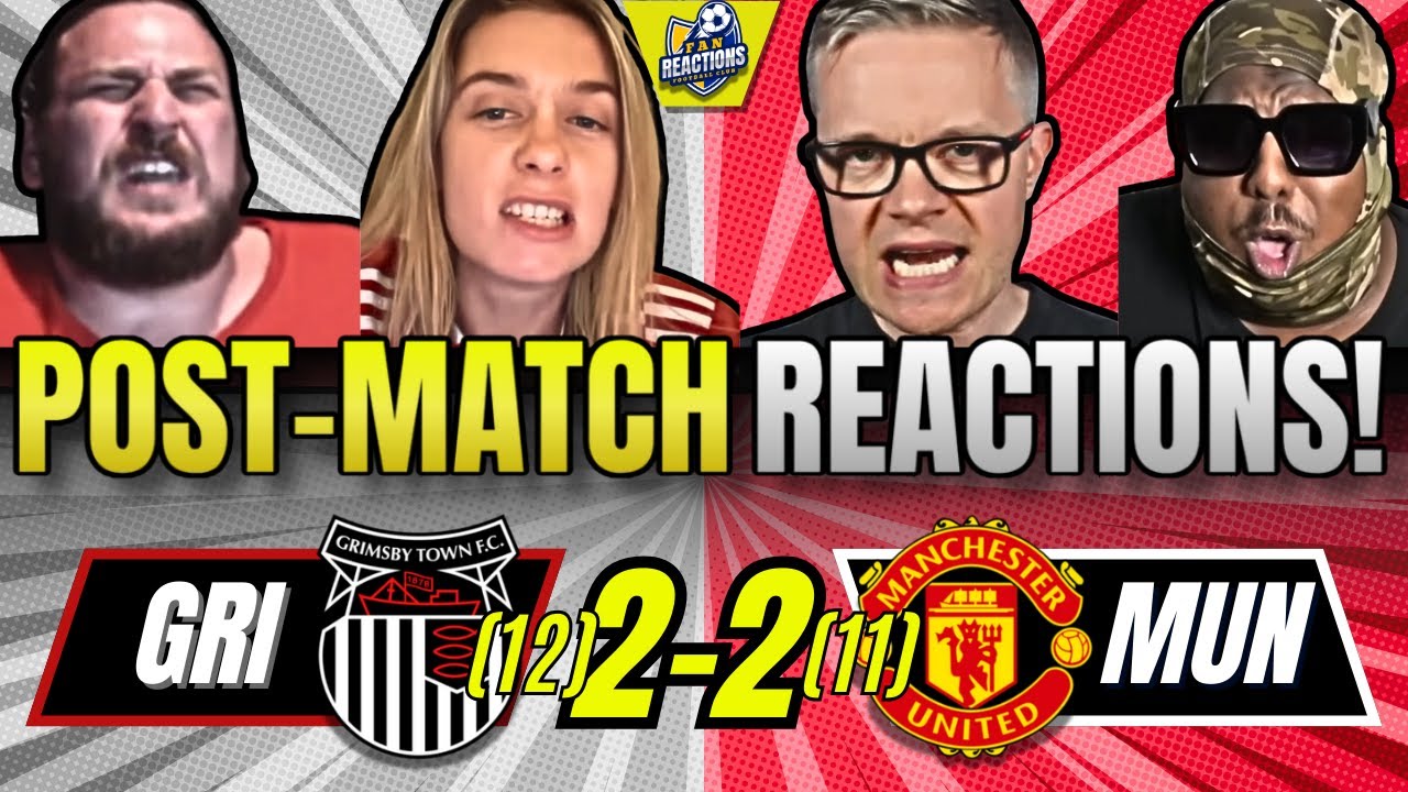 Man Utd Fans React to Shock League Cup Exit Against Grimsby ⚽