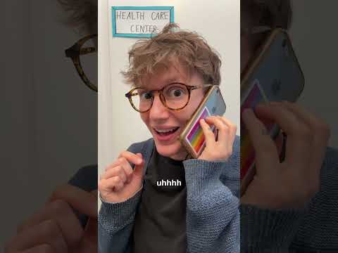 🏳️🌈nonbinary pregnant person at the doctor - gender inclusive language is important #shorts #lgbtq