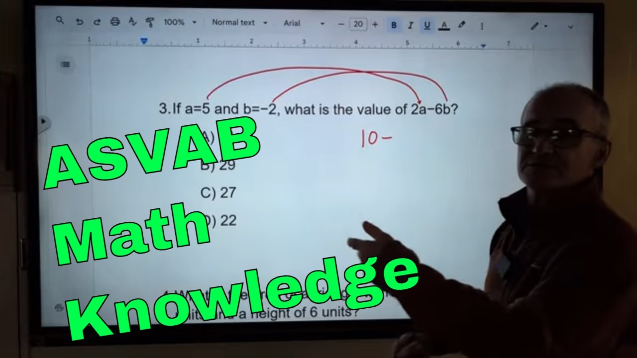 10 Simple ASVAB Math Practice Problems 📘