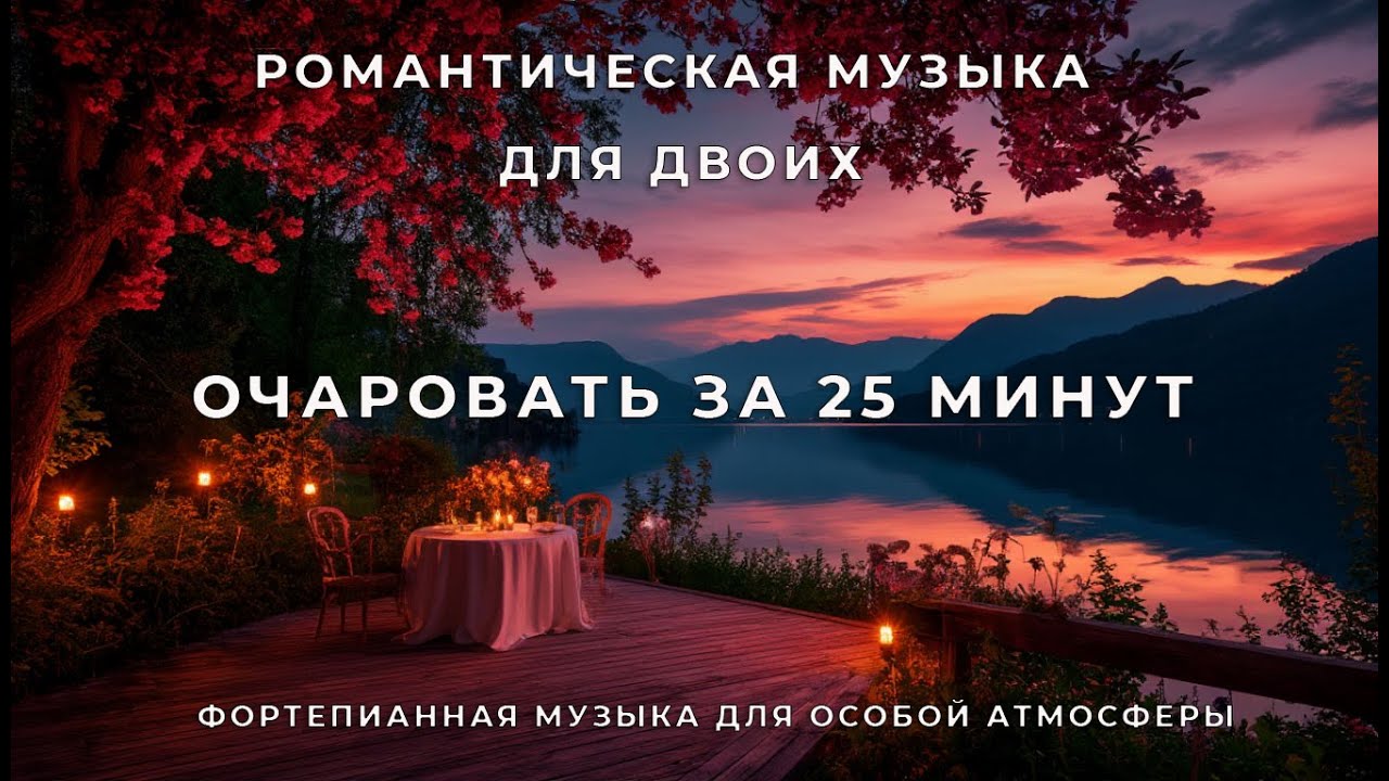 Романтическая музыка для двоих 🎹 25 мин волшебства