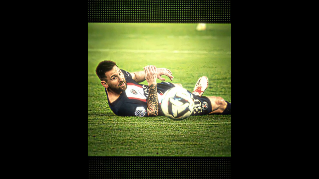 Unbelievable Sliding Pass by the Goat! 🔥 Messi's Amazing Play