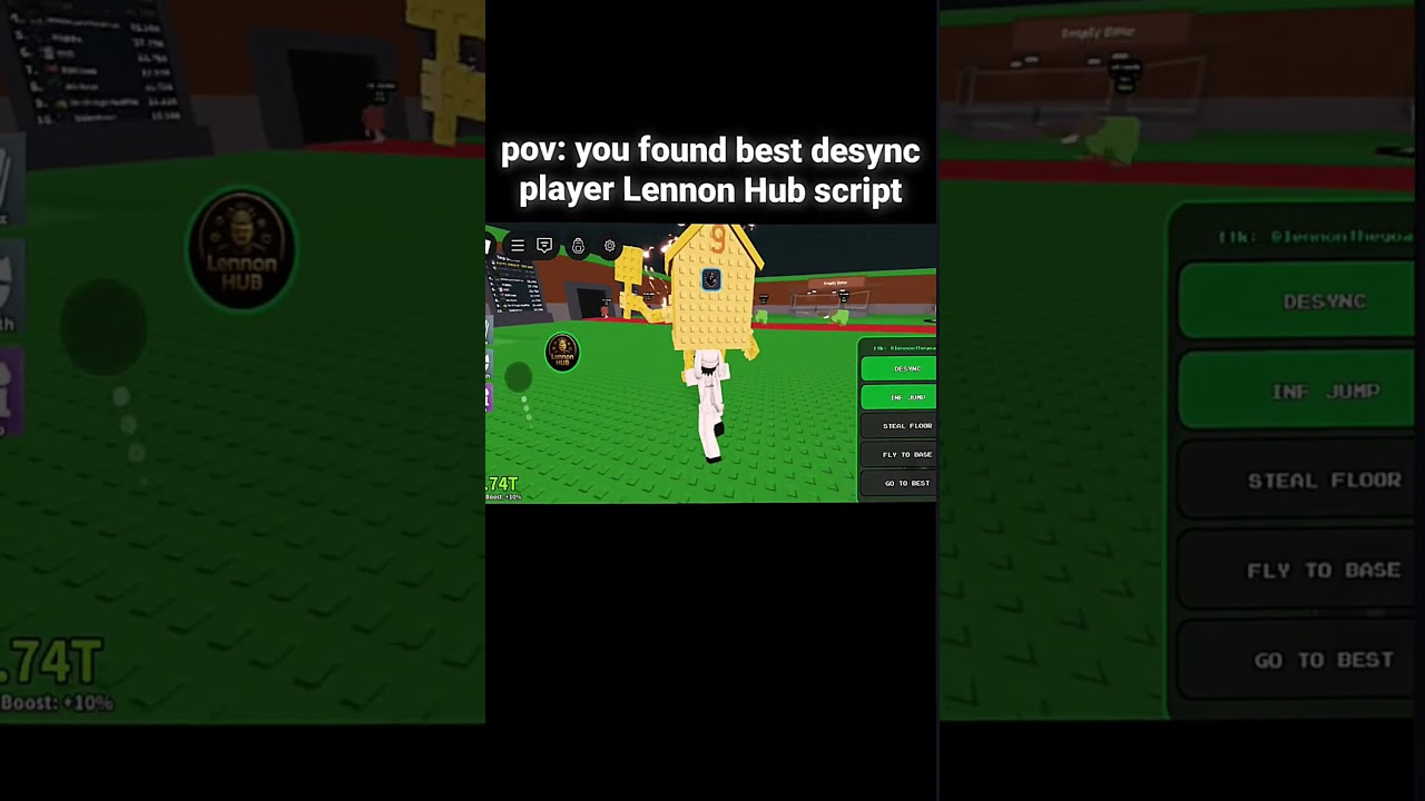 Roblox Lennon Hub Anti Hit/Desync Script 🔥 | StealABrainrot Update