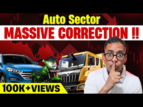 Auto Stocks FALLING - Short Term Pain? Rahul Jain Analysis #marketcrash