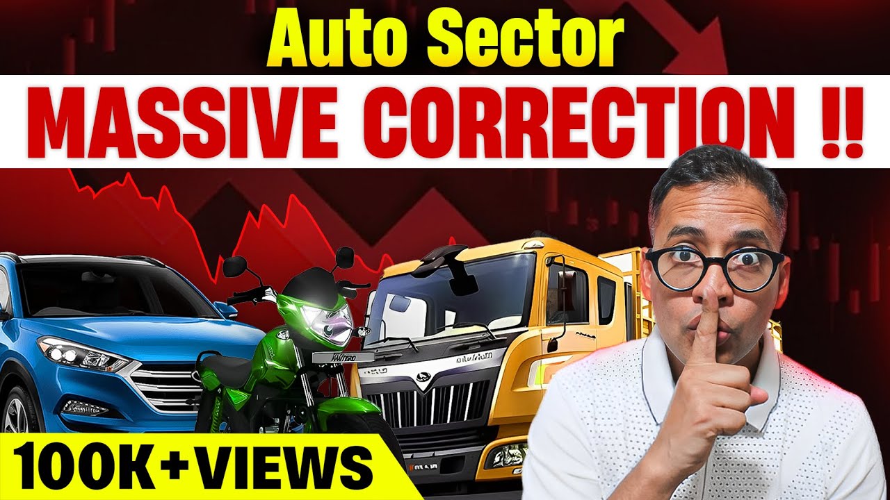 Auto Stocks Drop: Short-Term Pain? 🚗 Rahul Jain Analysis