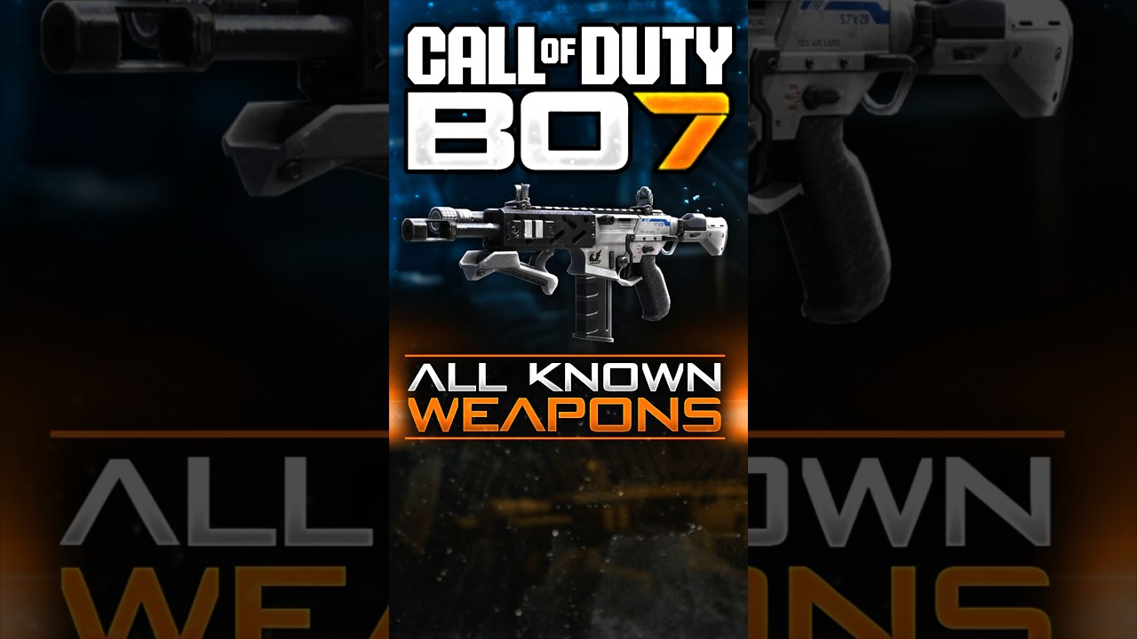 Black Ops 7 Weapons Leaked Early 🔫