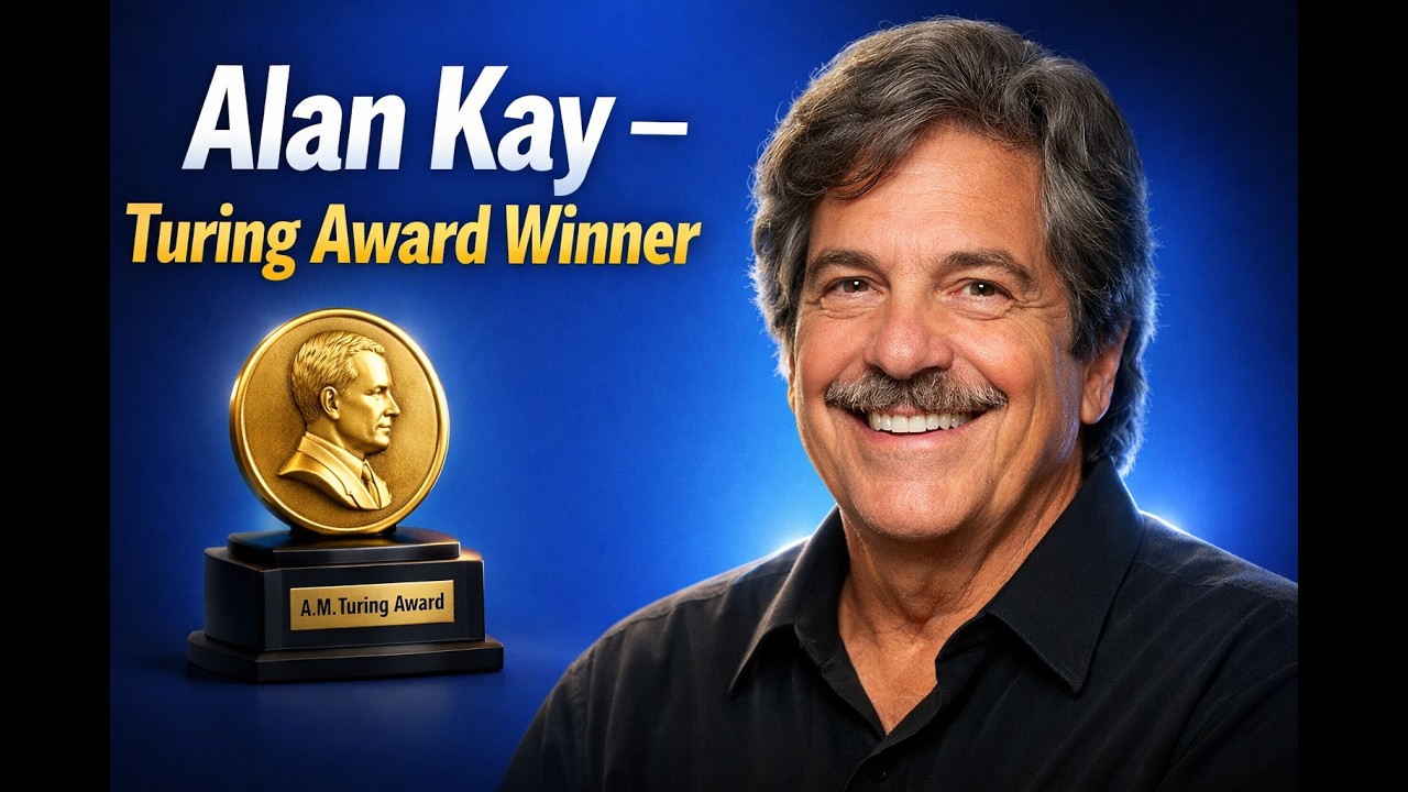 Turing Award Series: Alan Kay & Tech Research 🧠