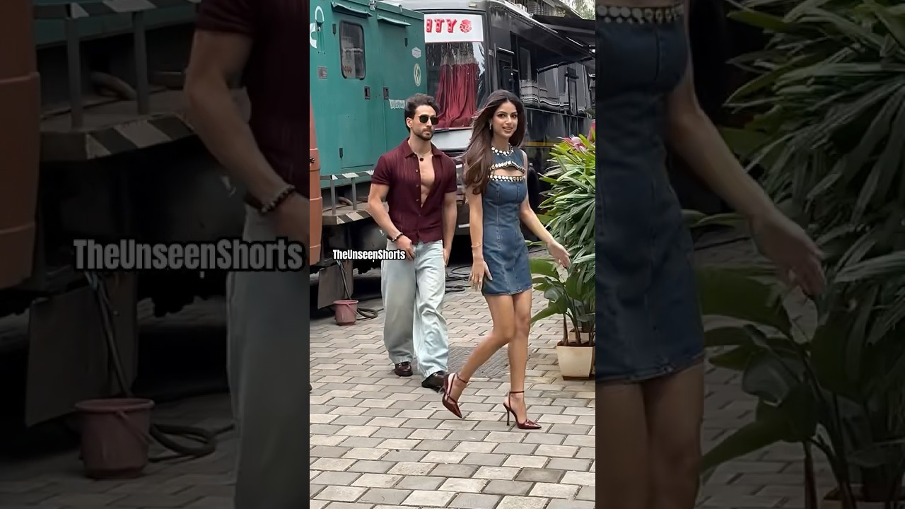 Tiger Shroff & Harnaaz Sandhu Promote Baaghi 4 🎬