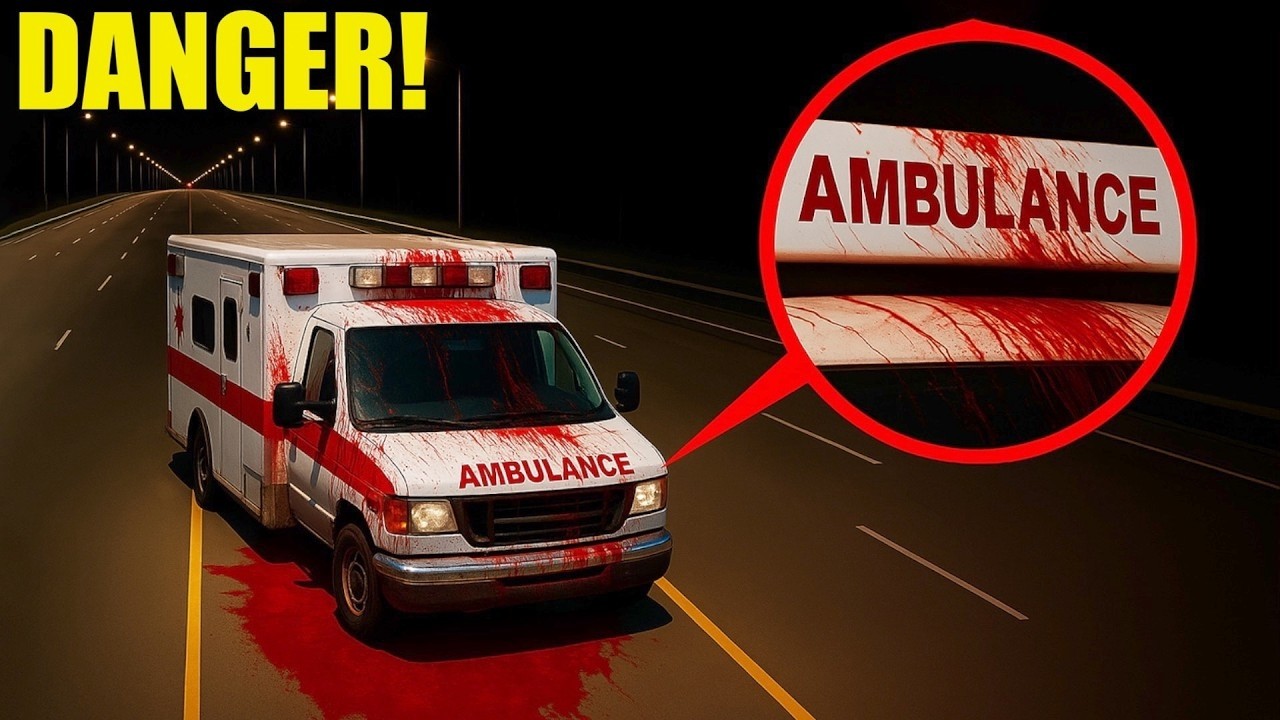 Haunted Ghost Ambulance! Drive Away Fast 👻
