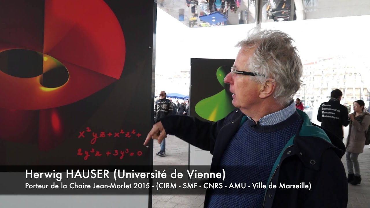 Exposition Mathématiques Vivantes et Visuelles organisée par le CIRM et la Chaire Jean-Morlet