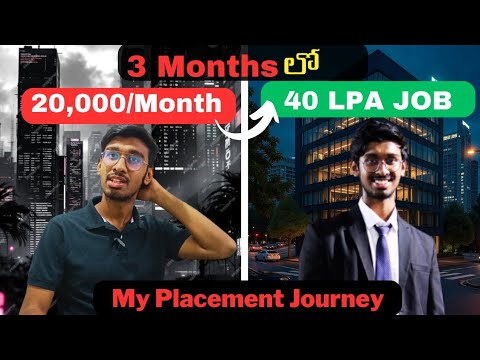 How I Secured a 40 LPA Package in 3 Months 🚀