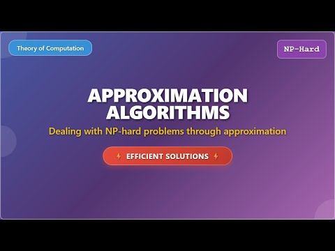 Approximation Algorithms: Solving NP-hard Problems Efficiently!