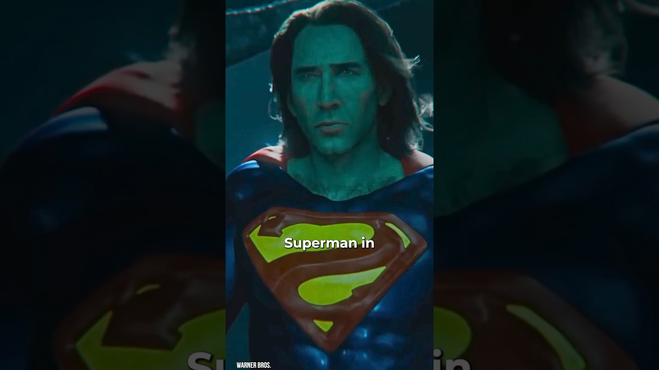 Nicolas Cage's Superman Cameo Was CGI Fake? 🤔
