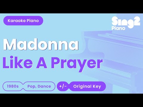 Madonna - Like A Prayer (Piano Karaoke)