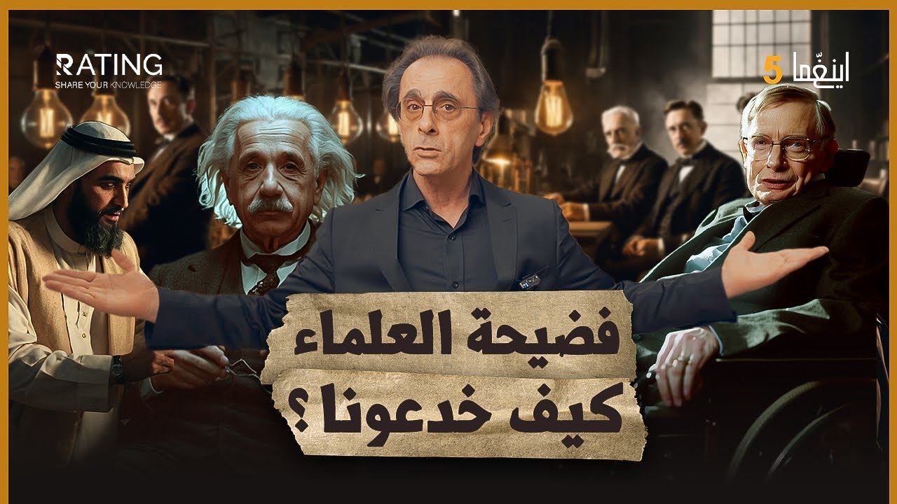 حقيقة العلماء المزيفين من نيوتن إلى هوكينغ 🔍