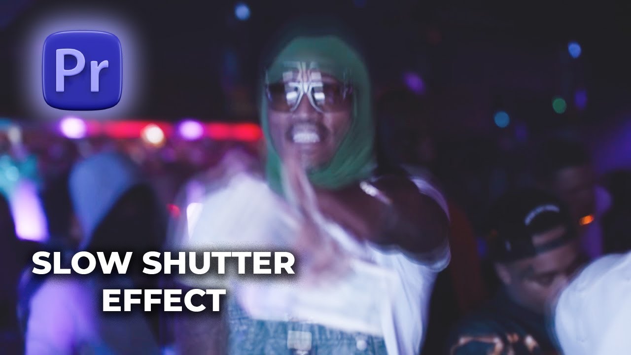 Create Slow Shutter Effect in Premiere Pro + Free Presets 📷