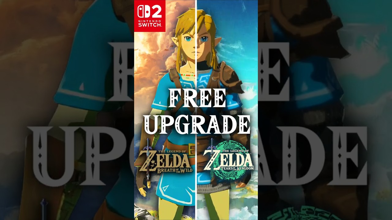 Upgrade Zelda on Switch 2 for Free with Online Membership