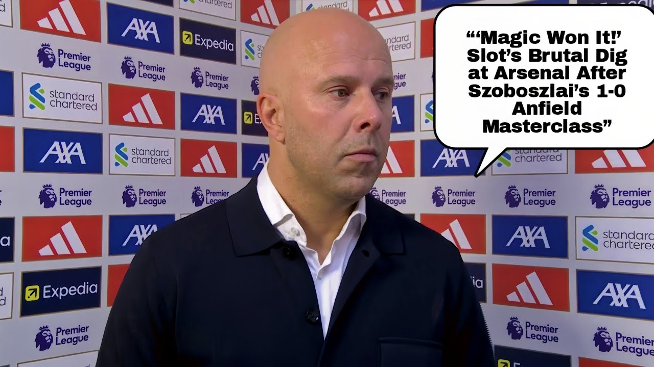 Arne Slot’s Bold Reply & Szoboszlai’s Stunning Goal in Liverpool's Win at Arsenal ⚽