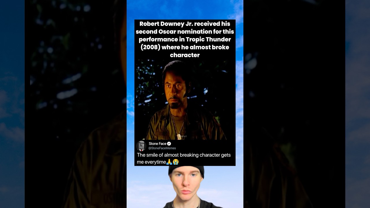 Robert Downey Jr. Earns Second Oscar Nomination for Tropic Thunder Performance