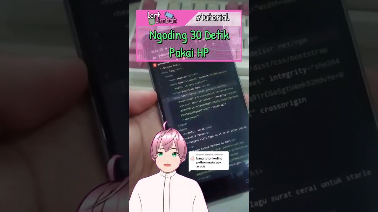 Tutorial Cepat: Buat Website 30 Detik Hanya Pakai HP π±