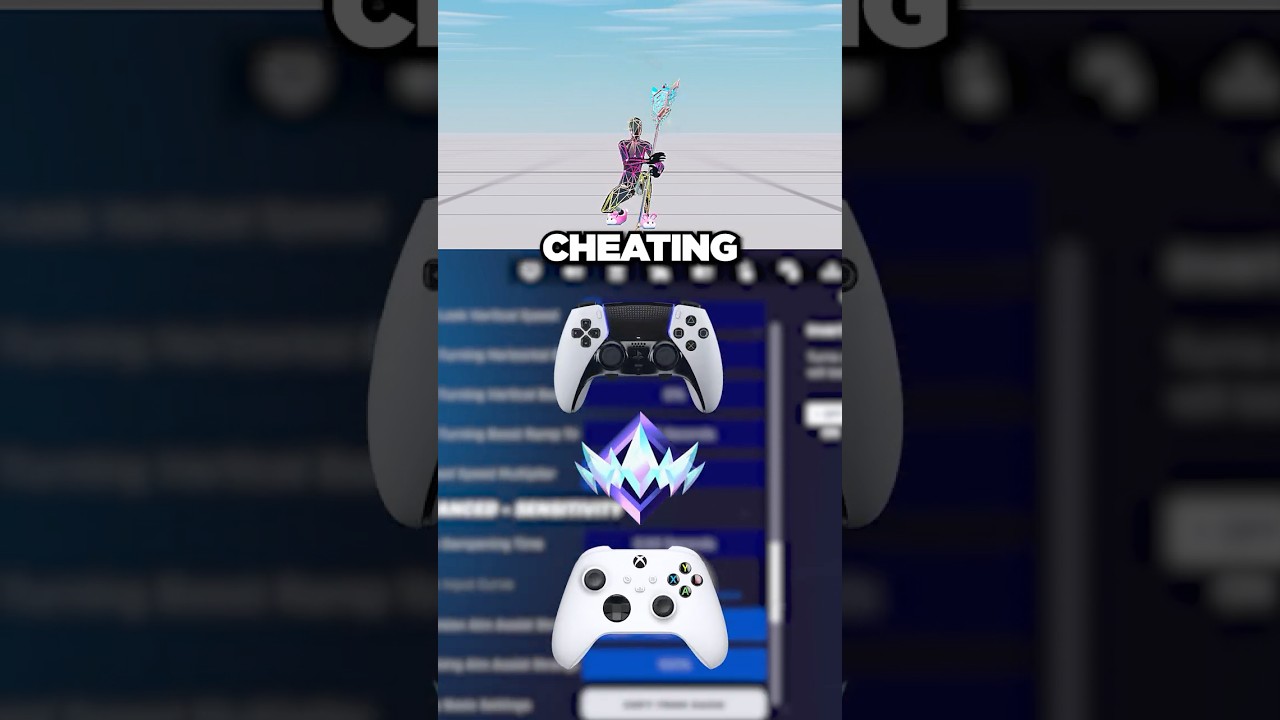 Controller Settings = AIMBOT 👀🎮 #fortnite #shorts
