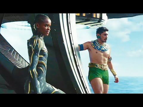 Black Panther 2 Wakanda Forever Final Namor Fight Scene