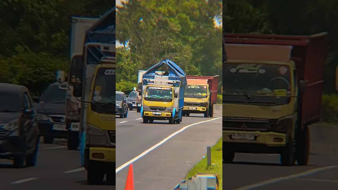 Seru! Truk Canter Oleng dan Modifikasi Keren 🚚