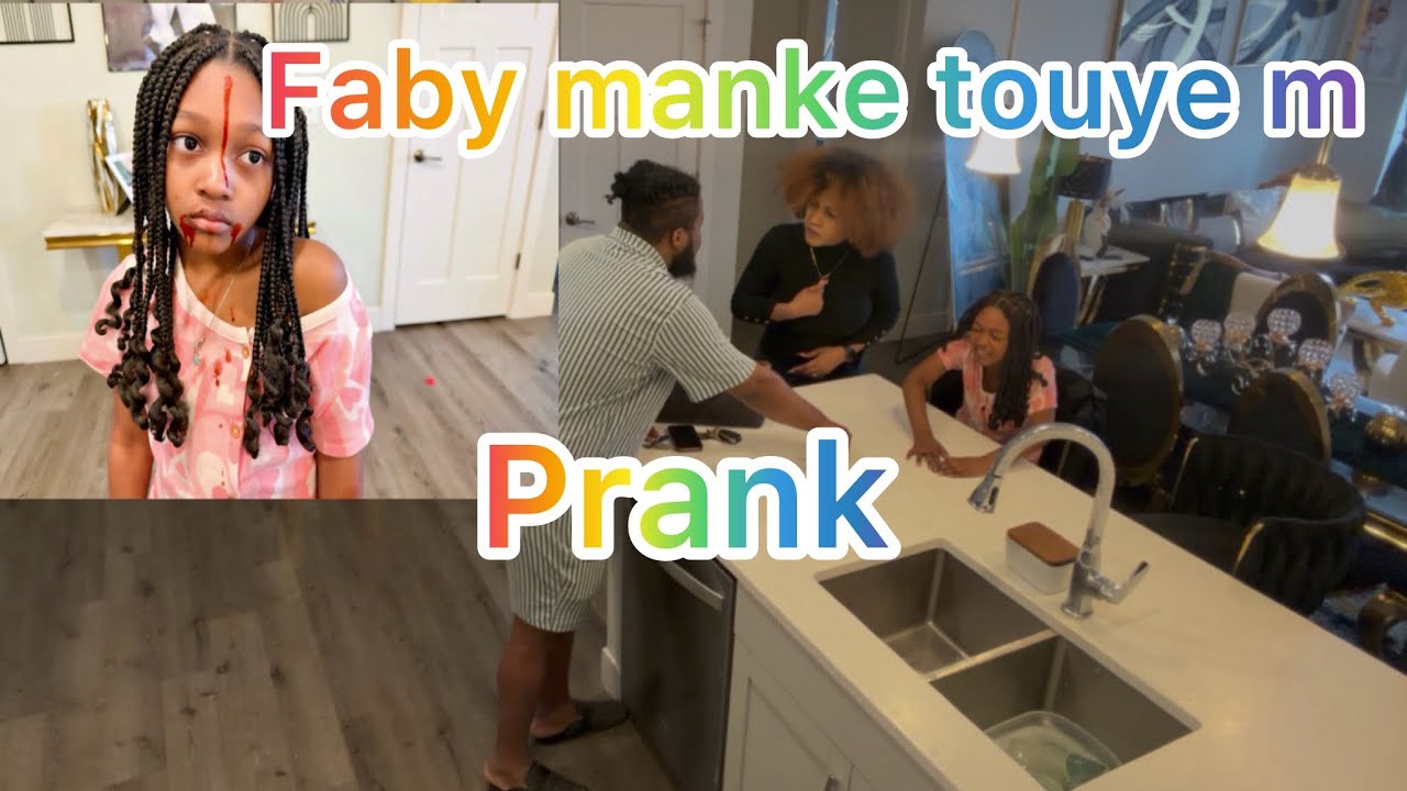 Faby Manke Pretend to Kill His Son in a Prank 😱