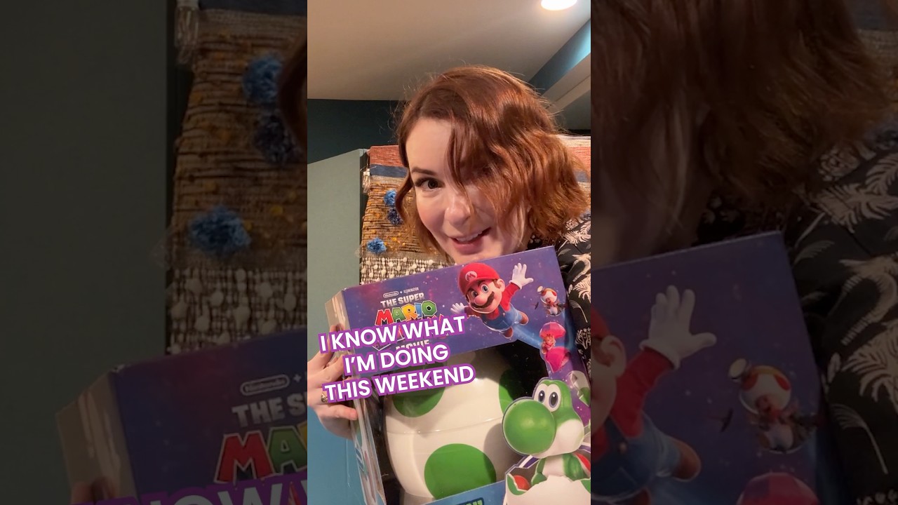 Super Mario Galaxy Movie Goodies Unboxing 🎁