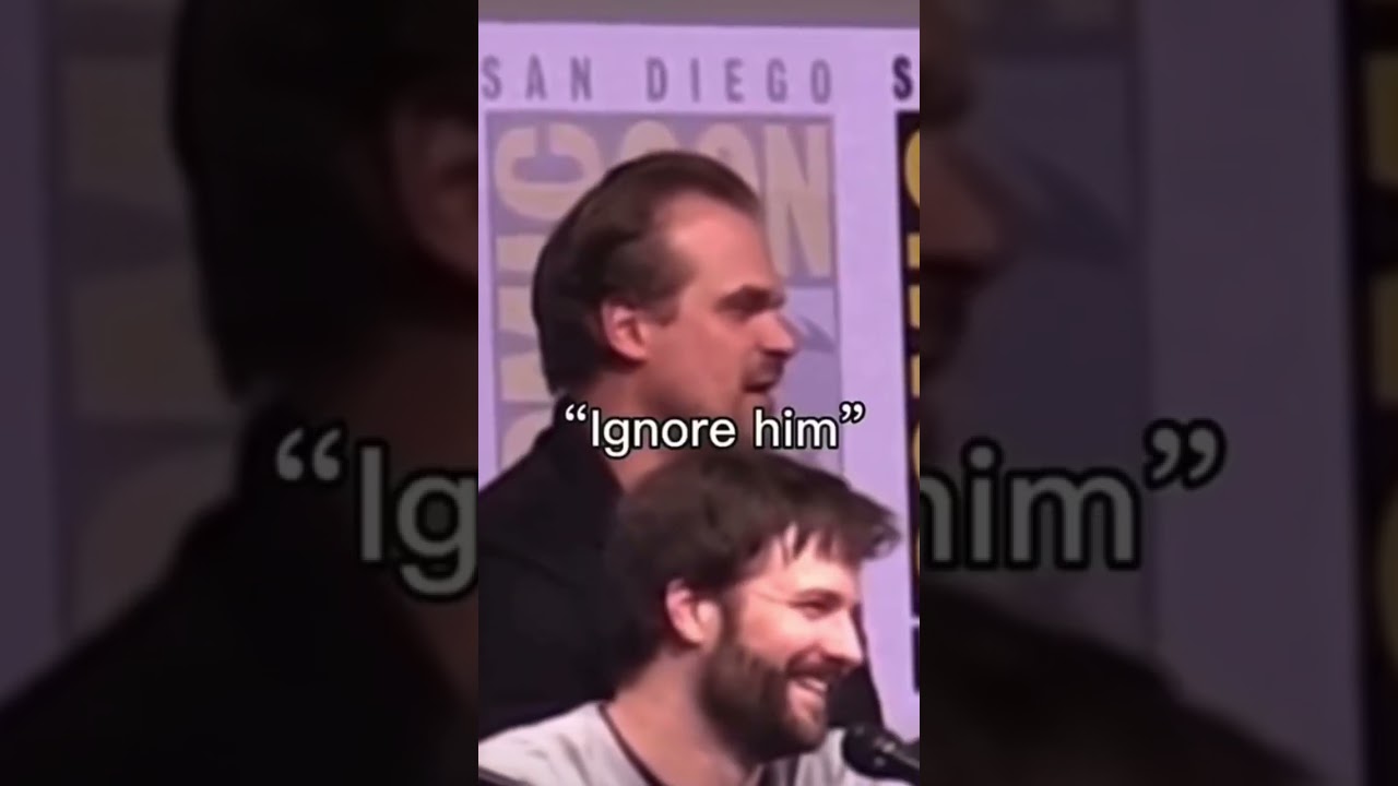 Joe Keery & David Harbour Show They Mean Business π¬